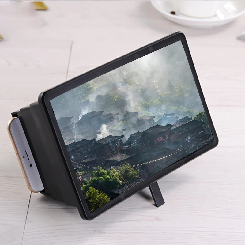 Телескопическая 3D телефона расширитель экрана Лупа усилитель Портативный