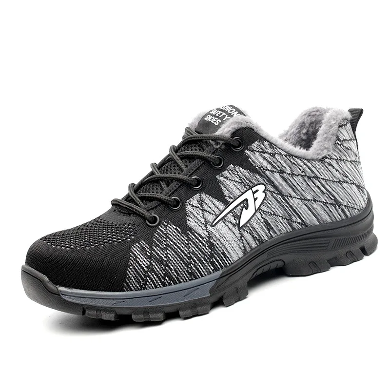 Men And Women Safety Boots Outdoor Breathable Shoes Steel toe Puncture-Proof Workers Sneakers Womens Winter | Безопасность и