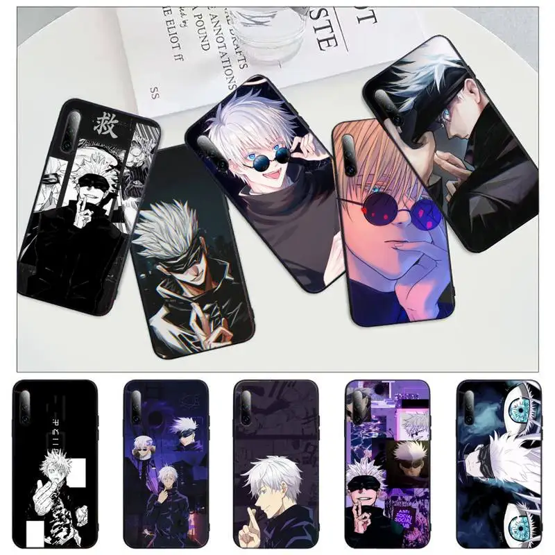 

Satoru Gojo Jujutsu Kaisen Anime Phone Case For iphone 12 11 13 7 8 6 s plus x xs xr pro max mini shell