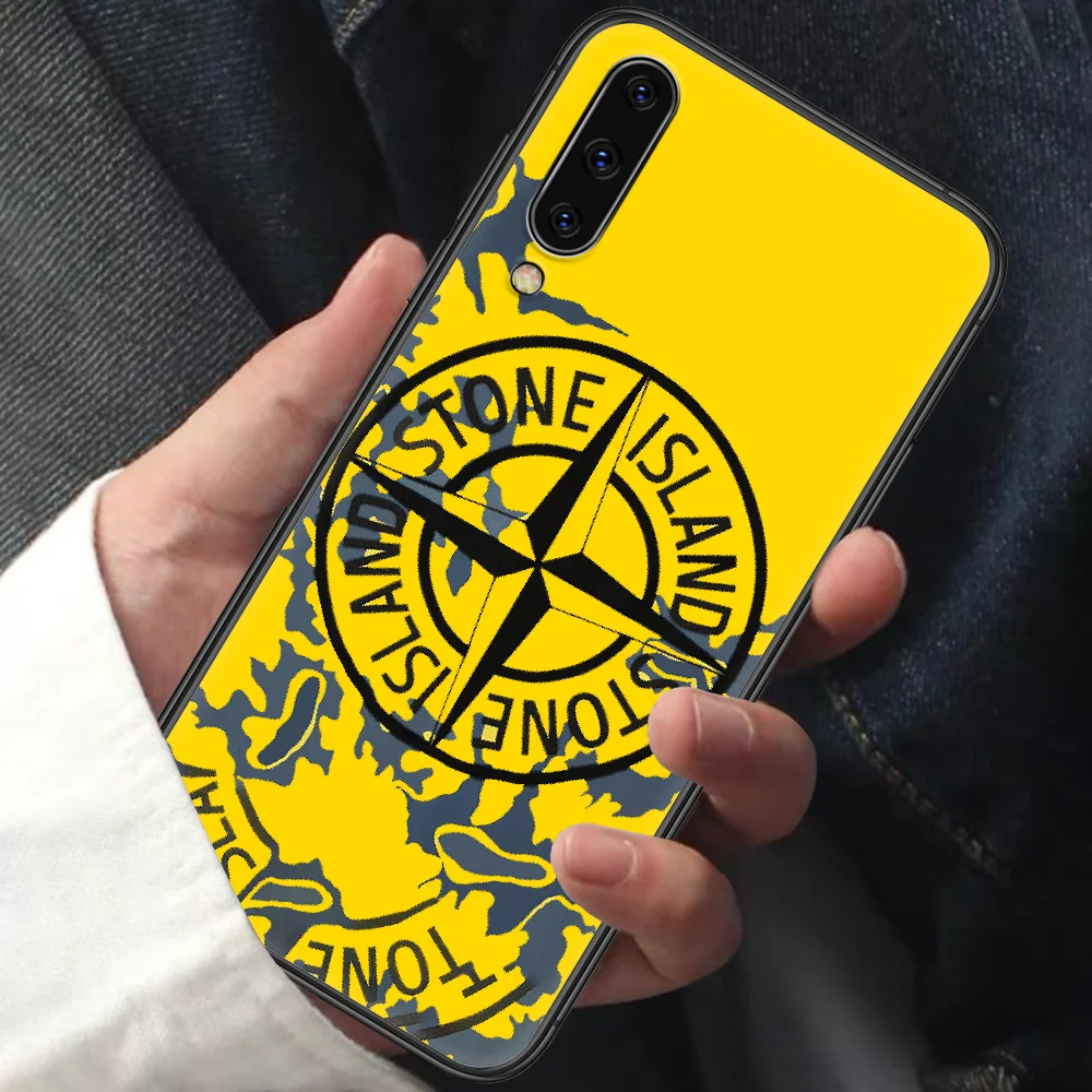

Brand Island And Stones Phone Case For Samsung Galaxy A10 A20 A30 E A40 A50 A51 A70 A71 A J 5 6 7 8 2016 2017 2018 black Bumper