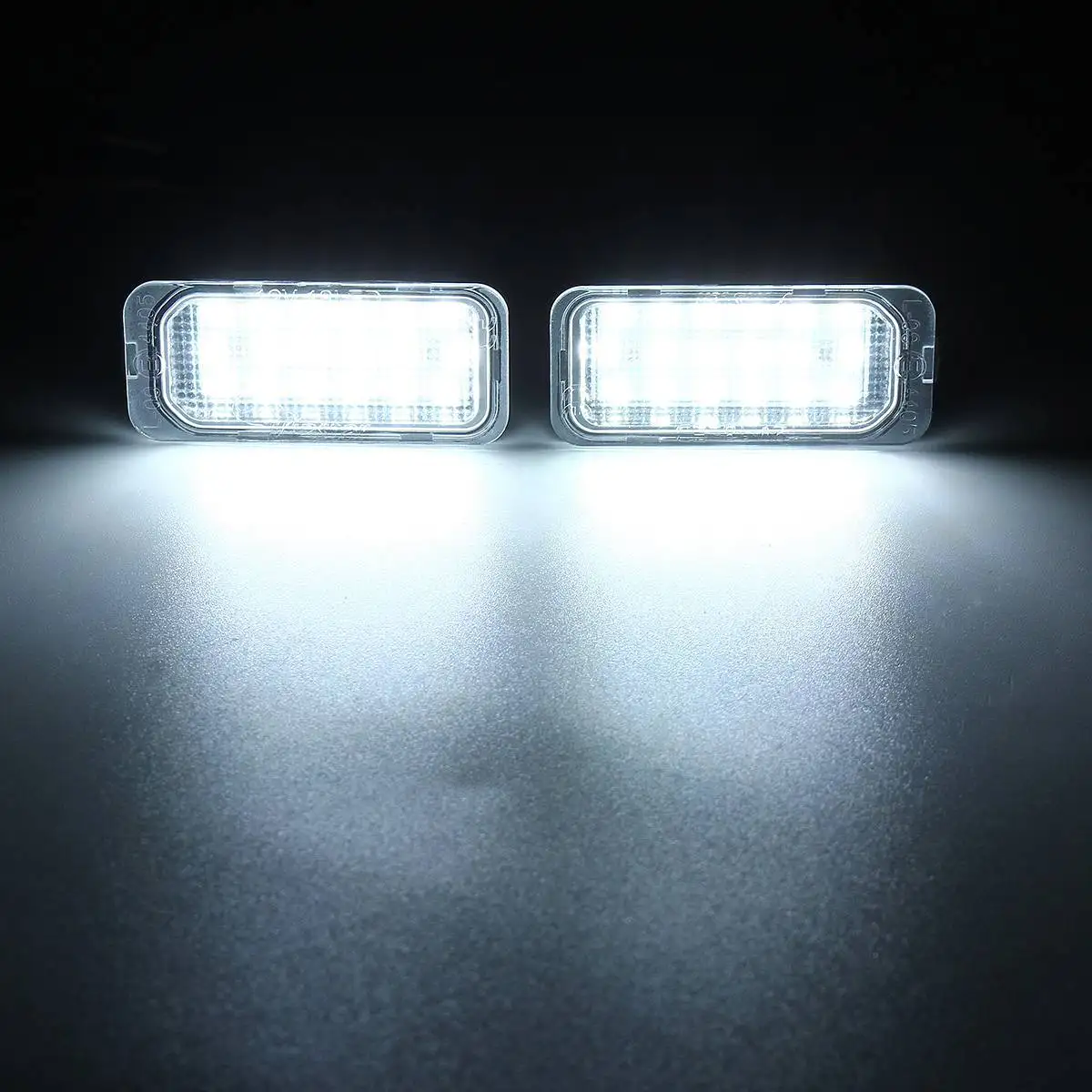 2pc LED License Number Plate Light Lamp For Ford FOCUS MK II FIESTA VII MONDEO IV KUGA S-MAX 2008-2019 | Автомобили и мотоциклы