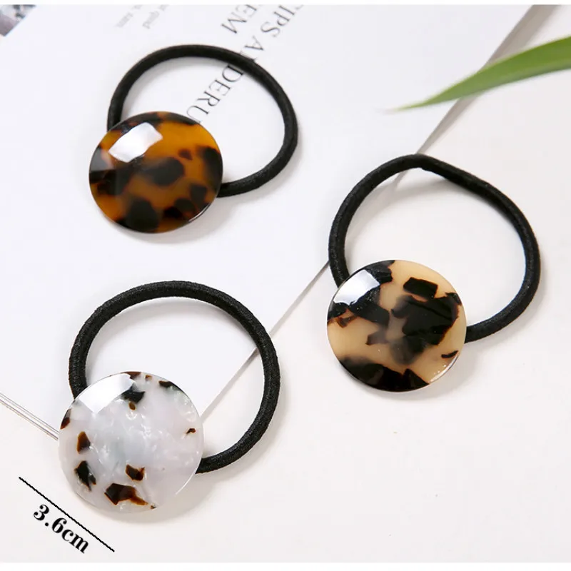 2 шт. круглые корейские резиновые ленты милые эластичные резинки для волос