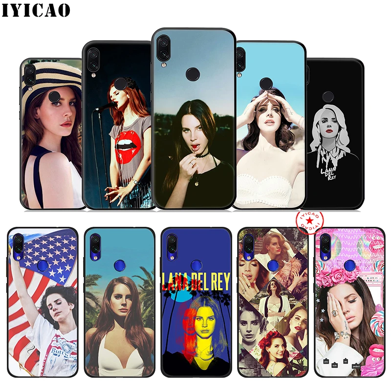 Лана Дель Рей с надписью &quotМягкий чехол для Xiaomi Redmi Note 8 iPhone 7 6 Plus 5 iPad Pro/Redmi 5A 4X Prime