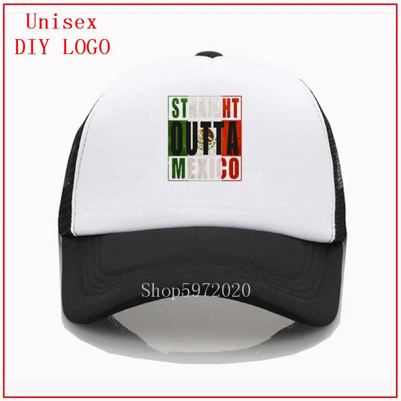 Бейсболка прямая из Мексики для мужчин и женщин шапка конского хвоста головной