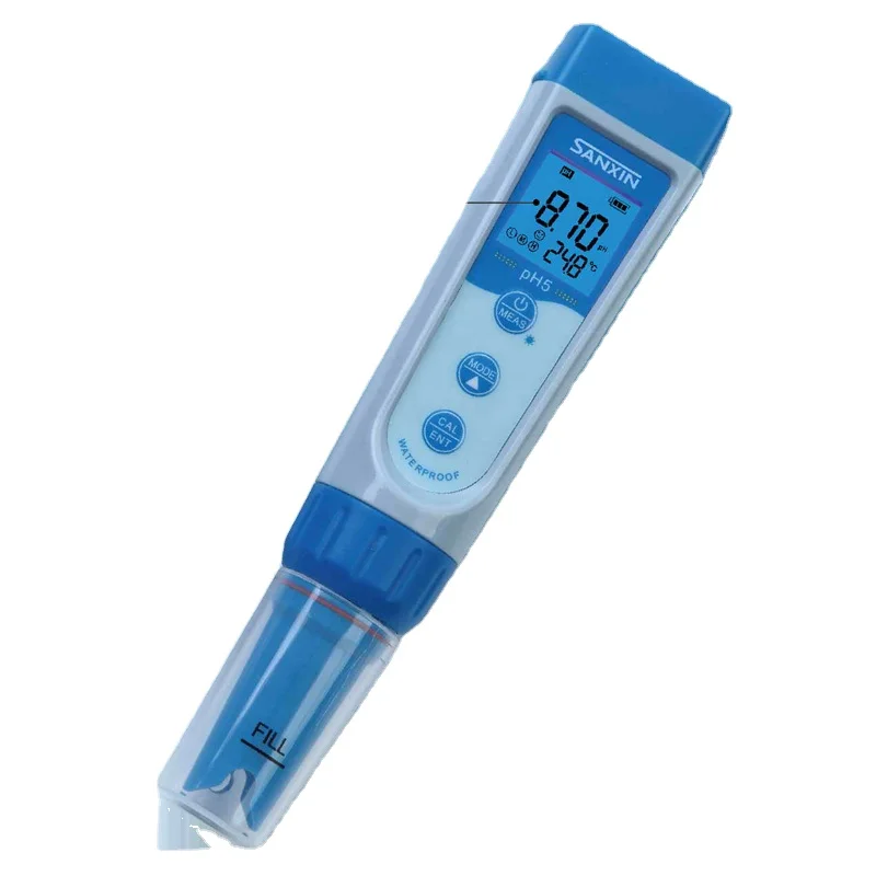 

PH5S puncture pen type PH meter laboratory acid-base tester