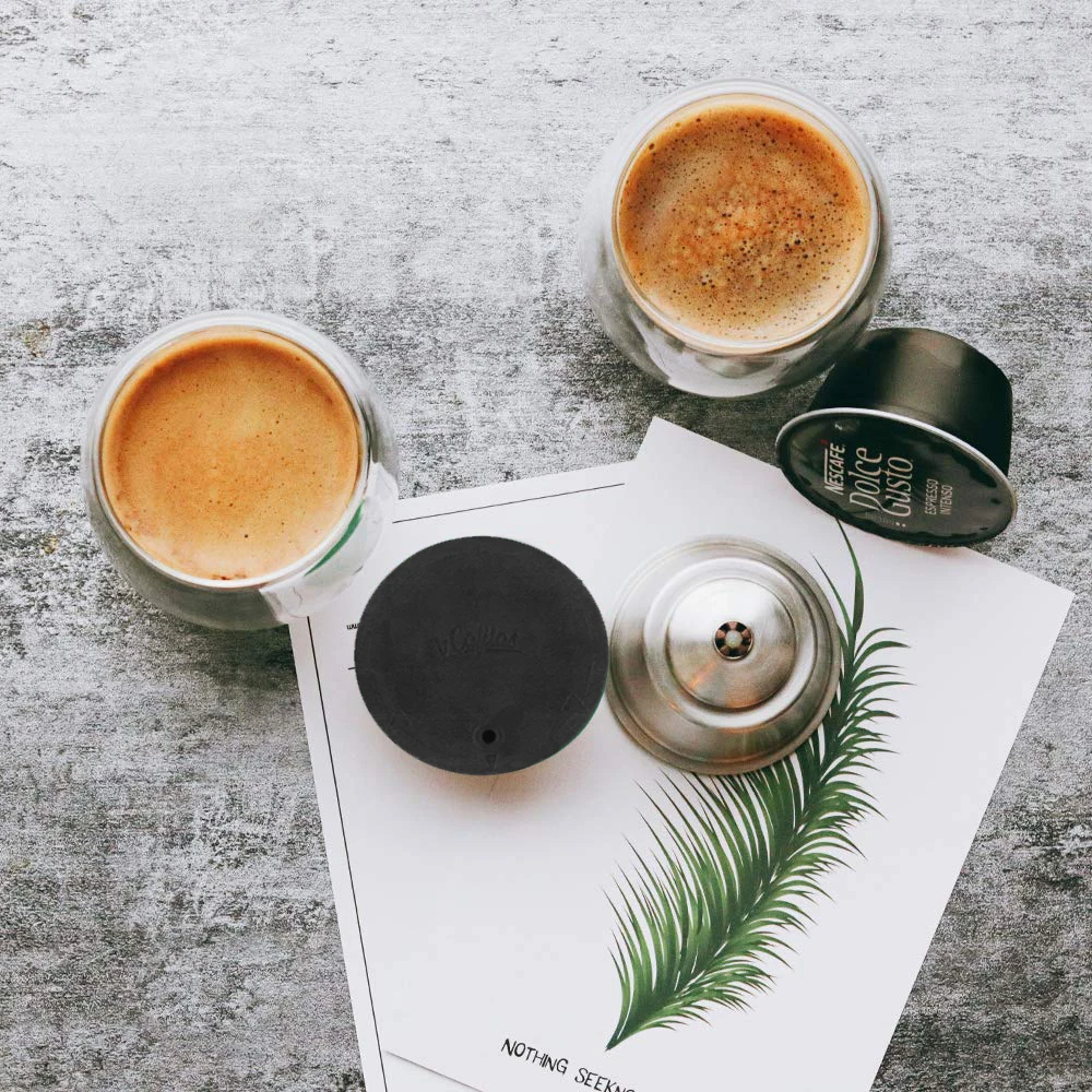 Нержавеющая металлическая русимая ложка для кофе Nescafe с фильтром uesed 200
