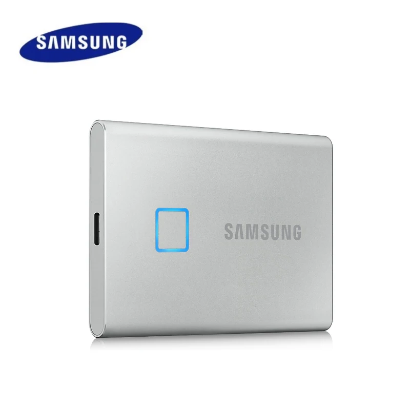 

Портативный SSD-накопитель Samsung T7 Touch, 500 Гб, USB, 1 ТБ
