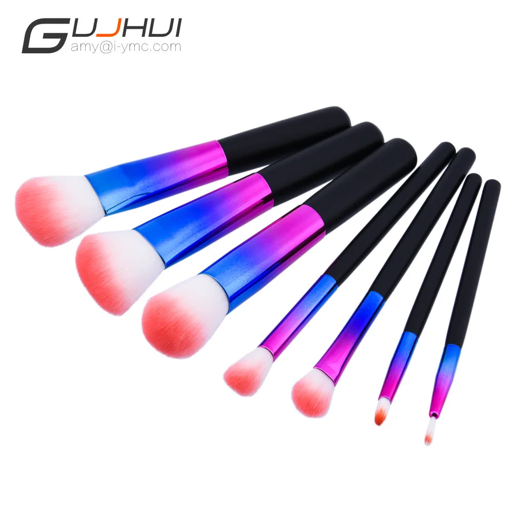 Набор кистей для макияжа из 7 предметов инструменты красоты Новая классная