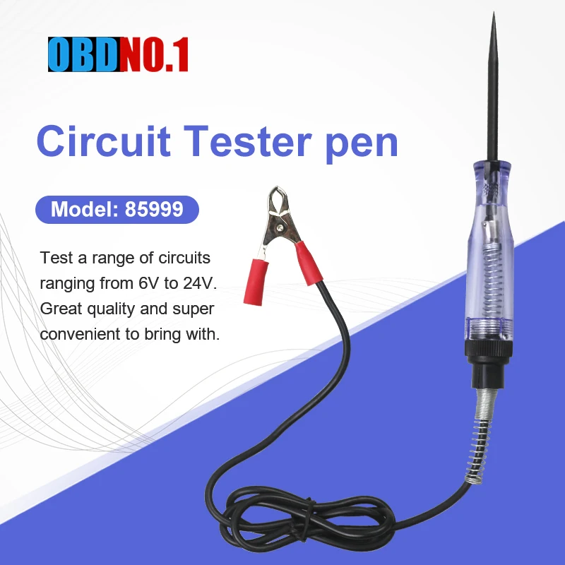 Новый тестер цепи автомобиля ручка Напряжение Электрический автоматический