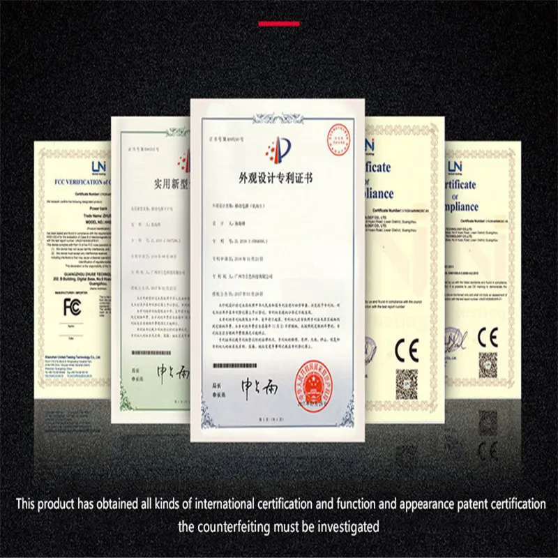 Смарт кошелек 2020 с USB зарядкой адаптируется для Ipone и Android емкость 4000 мАч 3 цвета