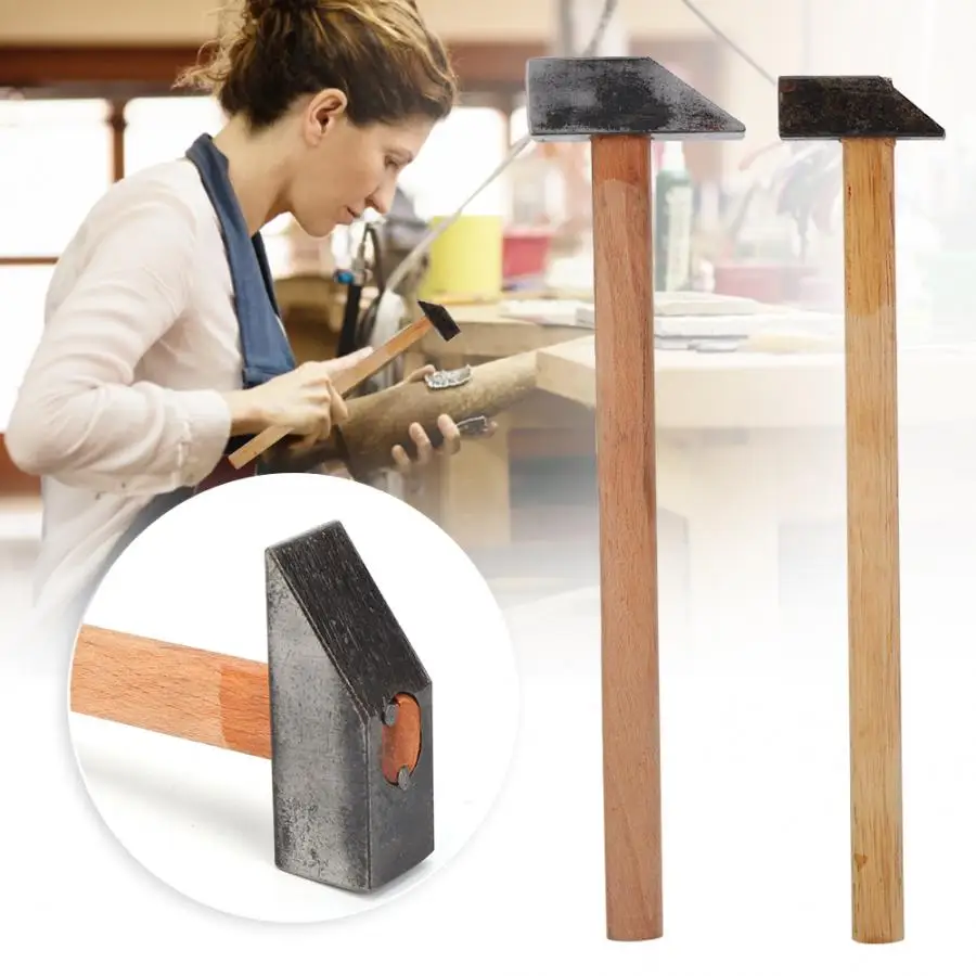 2 шт. металлический молоток с деревянной ручкой для ремонта | Украшения и