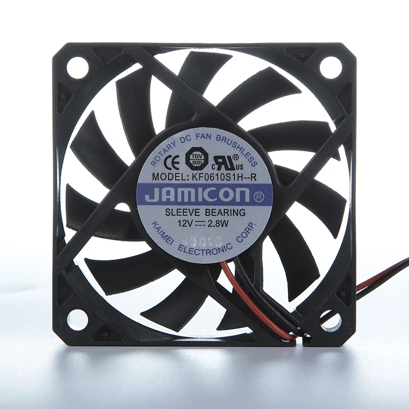 Оригинальный Camry JAMICON KF0610S1H R 12V 2 8 W 6 см 6010 проводной Вентилятор охлаждения|Кулеры и