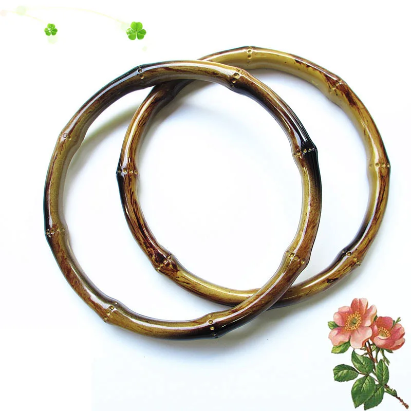 

Ручка из бамбука для сумок ручной работы, круглые, имитация бамбука