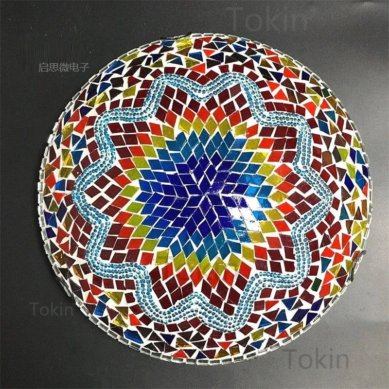 Lámpara de techo con mosaico turco de cristal, aplique artesanal estilo vintage, art deco, romántica, de mesa, novedad