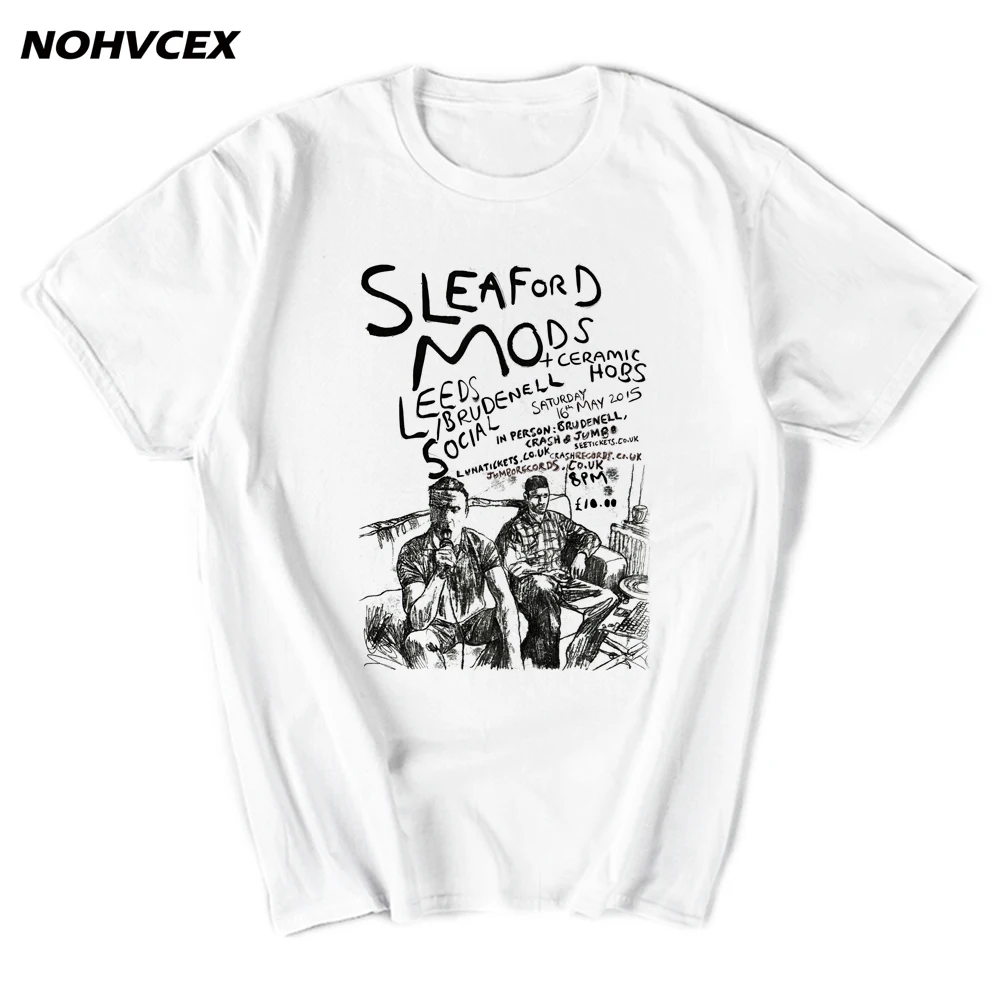 

New Design Sleaford Mods Top Cotton Men T Shirt