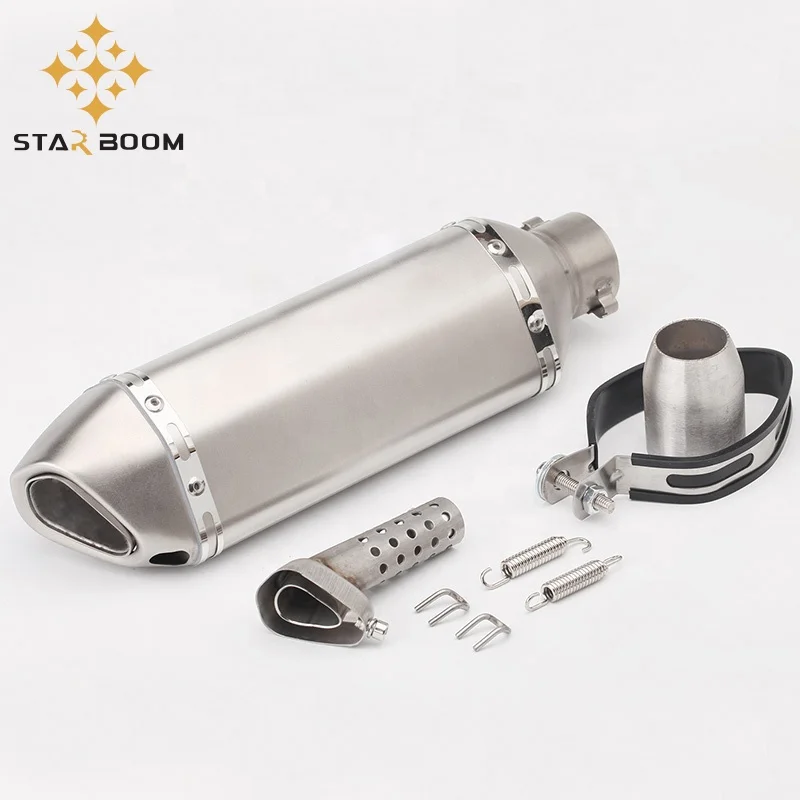 HDMP универсальный мотоцикл akrapovic GP SC выхлопной глушитель труба ATV внедорожный