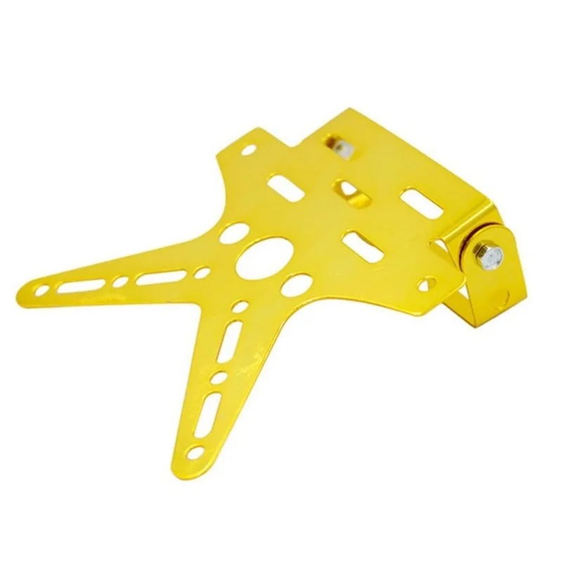 Universal Swallow Tail Motorcycle License Plate Bracket Aluminium Alloy Motorbike Holder Accessory | Автомобили и мотоциклы