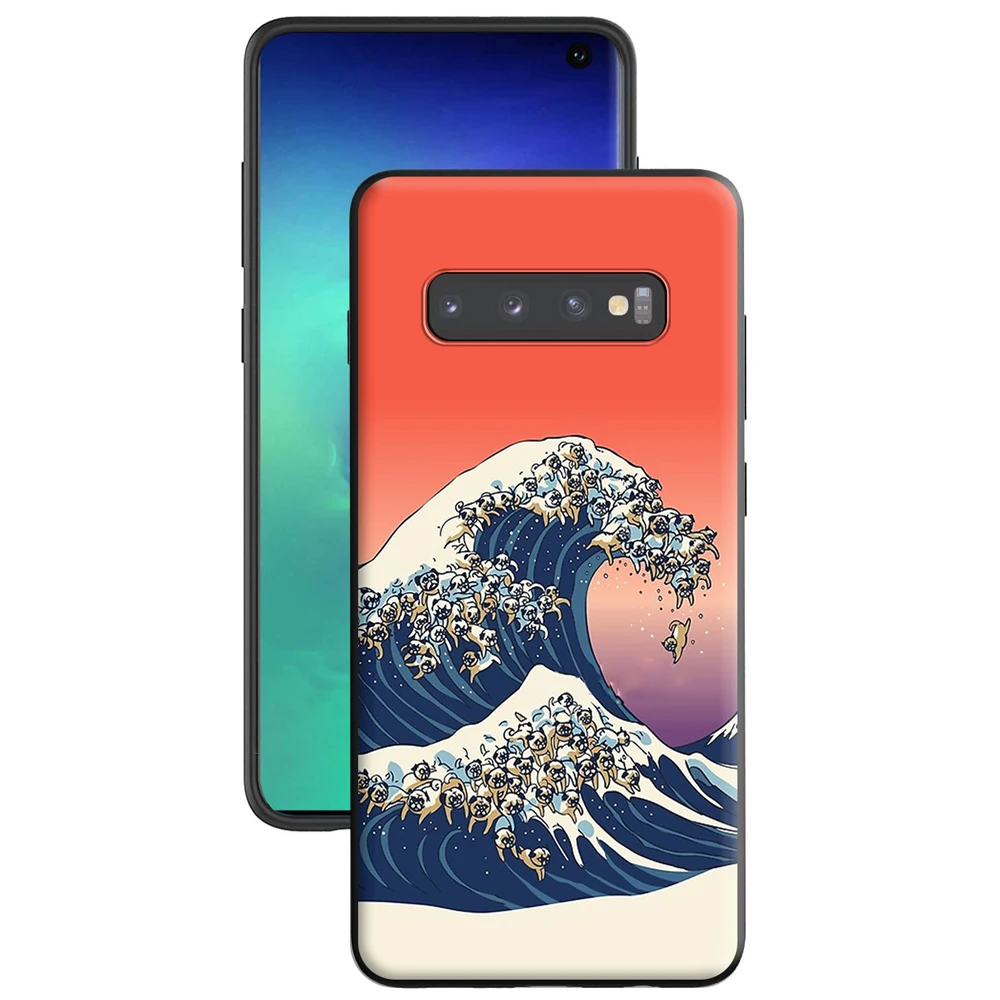 Great Wave off Kanagawa чехол для Samsung Galaxy A10 A10S A20 A20E A20S A30 A30S A40 A50 A51 A70 A71 A21S A02S A31 A42|Бамперы| |