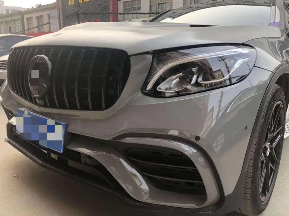 Наборы кузова для автомобиля Решетка переднего заднего бампера выхлопные трубы