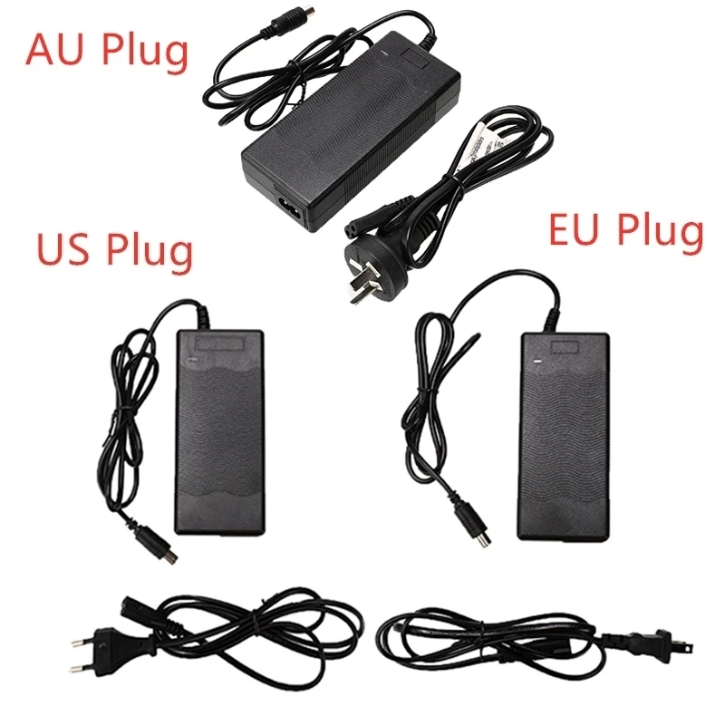 

EU/AU/UK Plug 42V 2A Scooter Charger Battery Charger Power Supply Adapters Use For Xiaomi Mijia M365 Electric Scooter Skateboard