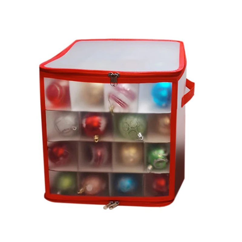 

64 Baubles Storage Box Christmas Xmas Tree Decorations Organiser Christmas Balls Storage Organizer Bauble Storage Divider