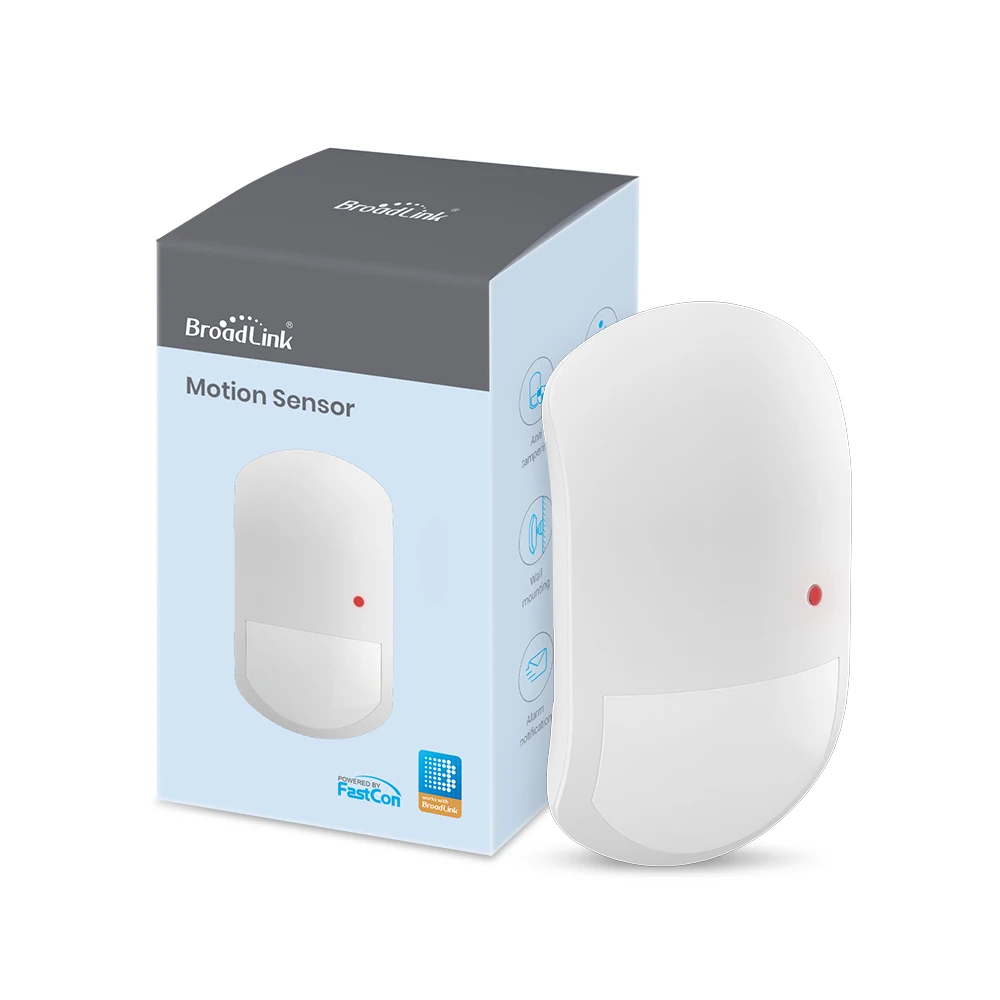 

Беспроводной инфракрасный датчик движения BroadLink для Alexa, Google Home, IFTTT (требуется концентратор S3)