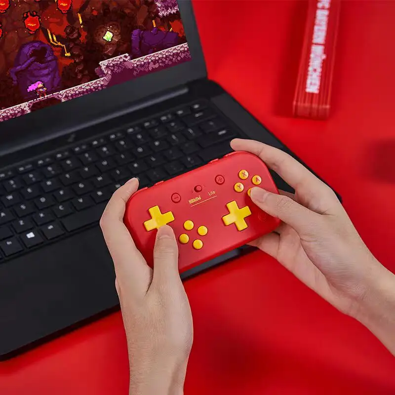 8bitdo Lite Bluetooth геймпад для Nintendo Switch и Windows ограниченный выпуск Китай Red