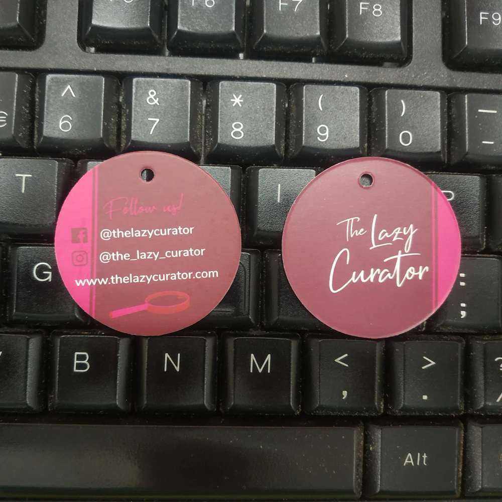 

Tag, information card, any shape, can be customized LOGO
