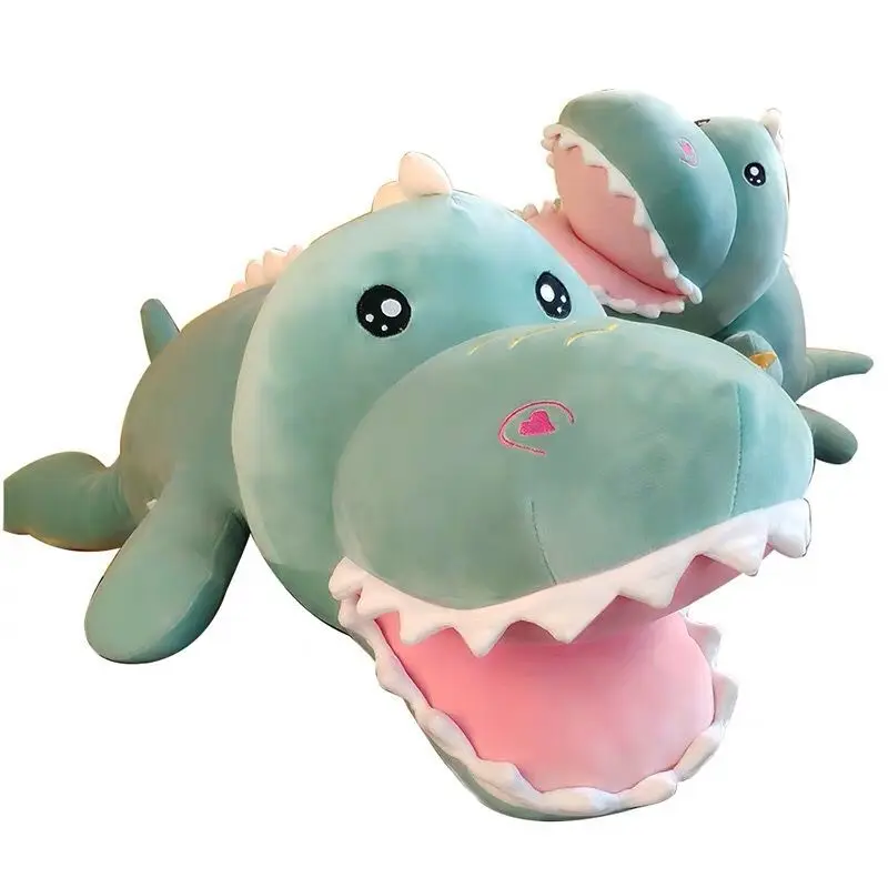 

Nice Huggable Plush Dinosaur Pillow Soft Stuffed Animal Cartoon Dolls Giant Dinosaur Plush Toys Cosy for Girlfriend Kids Gift
