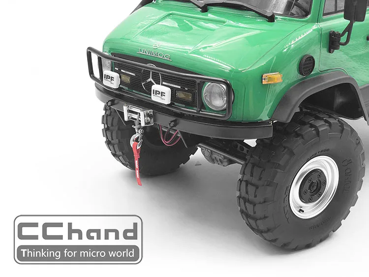 CChand металлический ранчо передний бампер для осевой SCX10 90075 UMG10 1/10 rc автомобиль