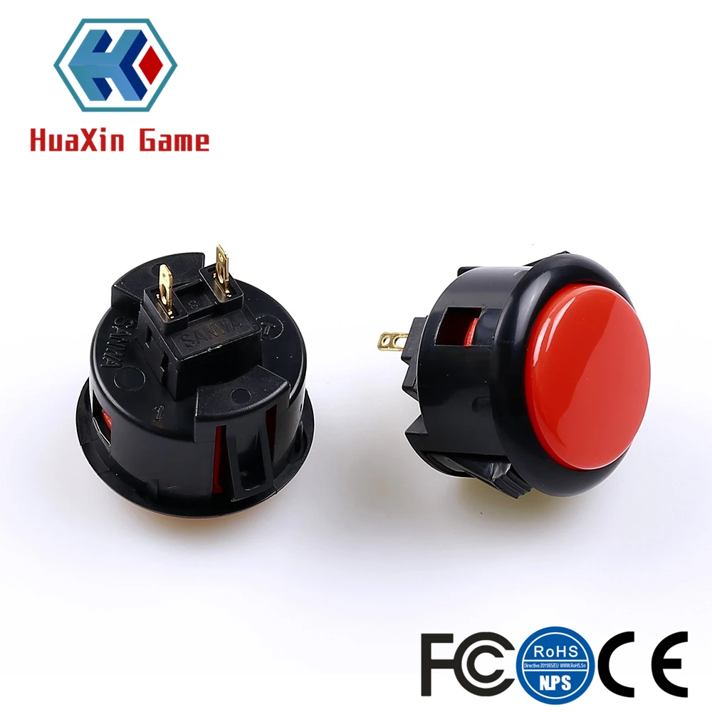 SANWA Arcade Game DIY Kit Zero Delay USB PC Encoder Joystick OBSF-30 Push Button For MAME Cabinet &amp Fighting Games | Спорт и