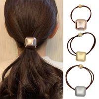 alloy headband hair tie for girls hair elaistc in cords american classic vintage cube scrunchy woman accessories