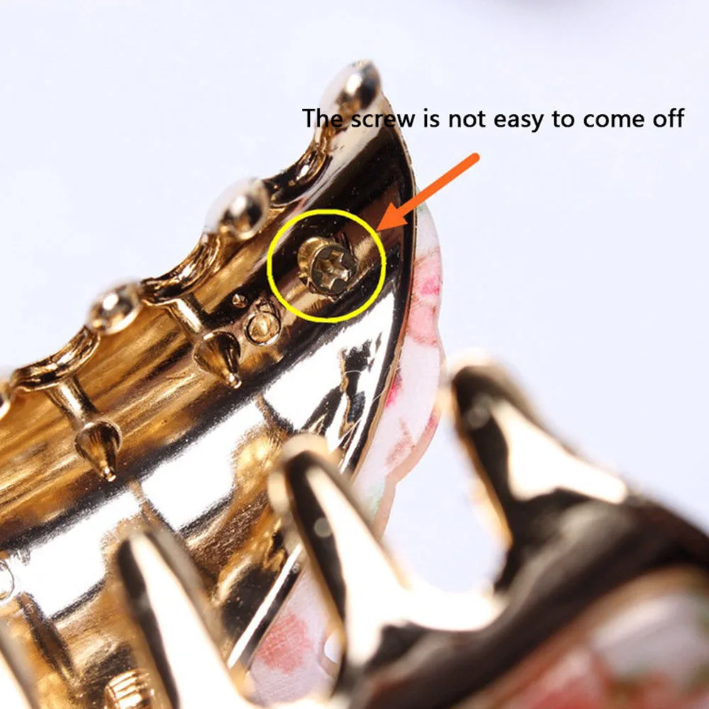 Модные новые женские заколки для волос с большим цветком краба аксессуары