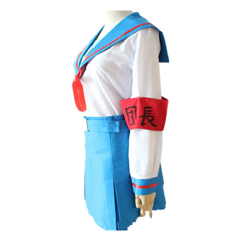 Косплей костюм аниме меланхоли Харухи джузумии платье школьная форма для