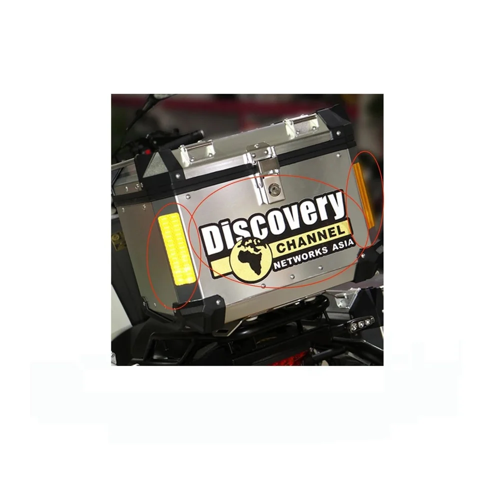 

Наклейки для Benelli Dl250 Cb190 GW, боковой мотоцикл, модифицированный алюминиевый сплав, автомобильная коробка, задняя коробка, Светоотражающие Во...