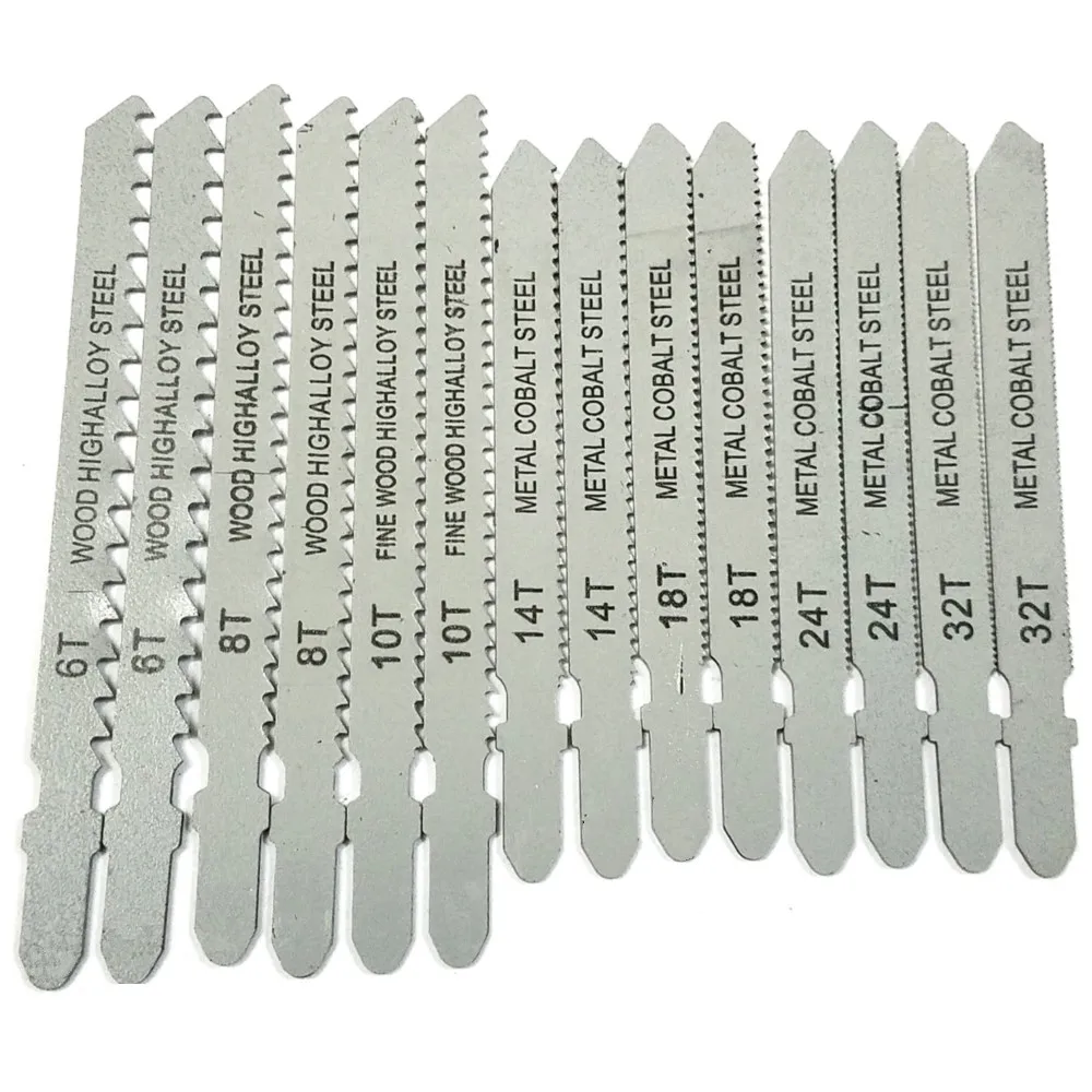 Набор лезвий для ножовки Fobosch 14 шт. из металла пластика дерева|Полотна пил| |