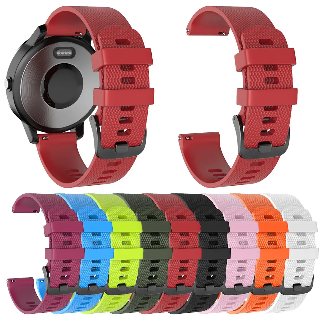 Ремешок CARPRIE для наручных часов Garmin Vivoactive 3 мягкий силиконовый сменный спортивный