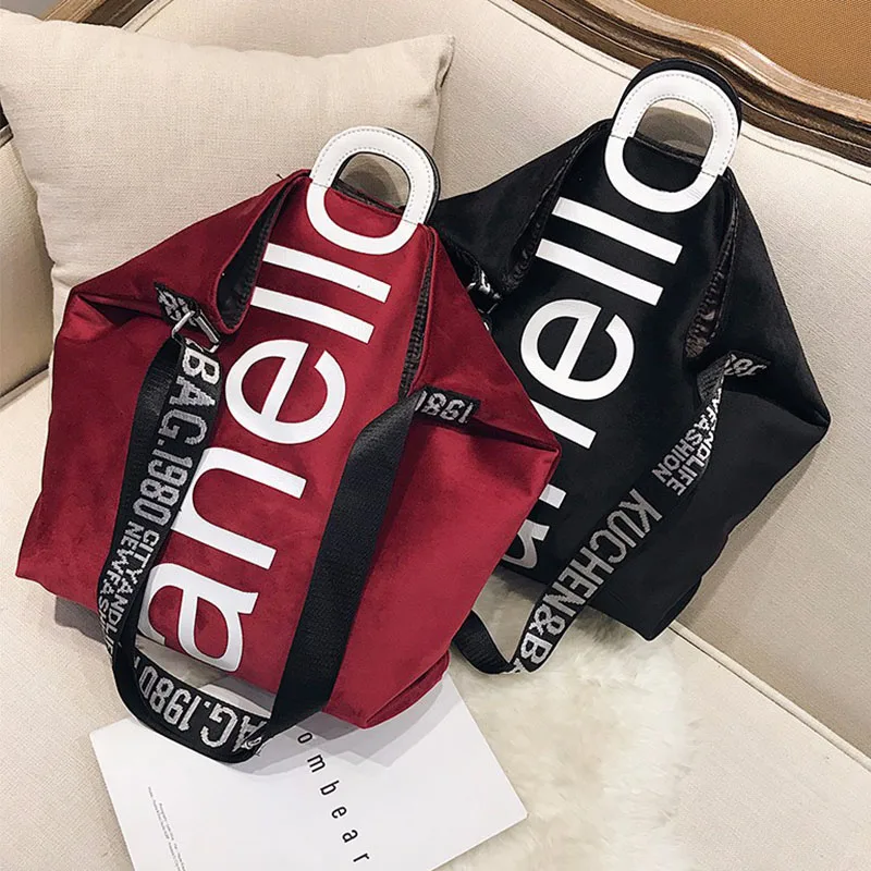 

Fashion Large Capacity Handbag Trending Letter Design Crossbody Shoulder Bags For Women Casual Female Big Shopping Tote