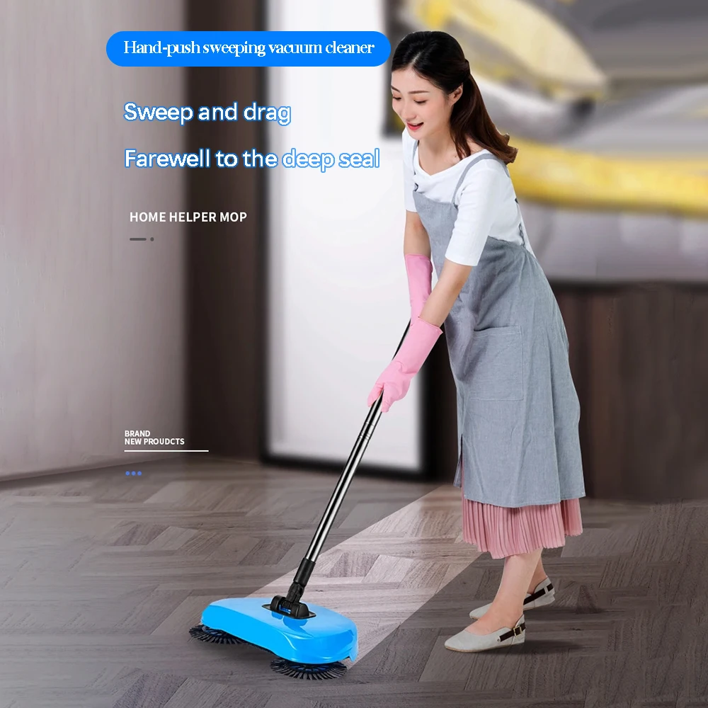 Волшебная метла Нержавеющая сталь уборочная машина ручная ручка совка бытовой