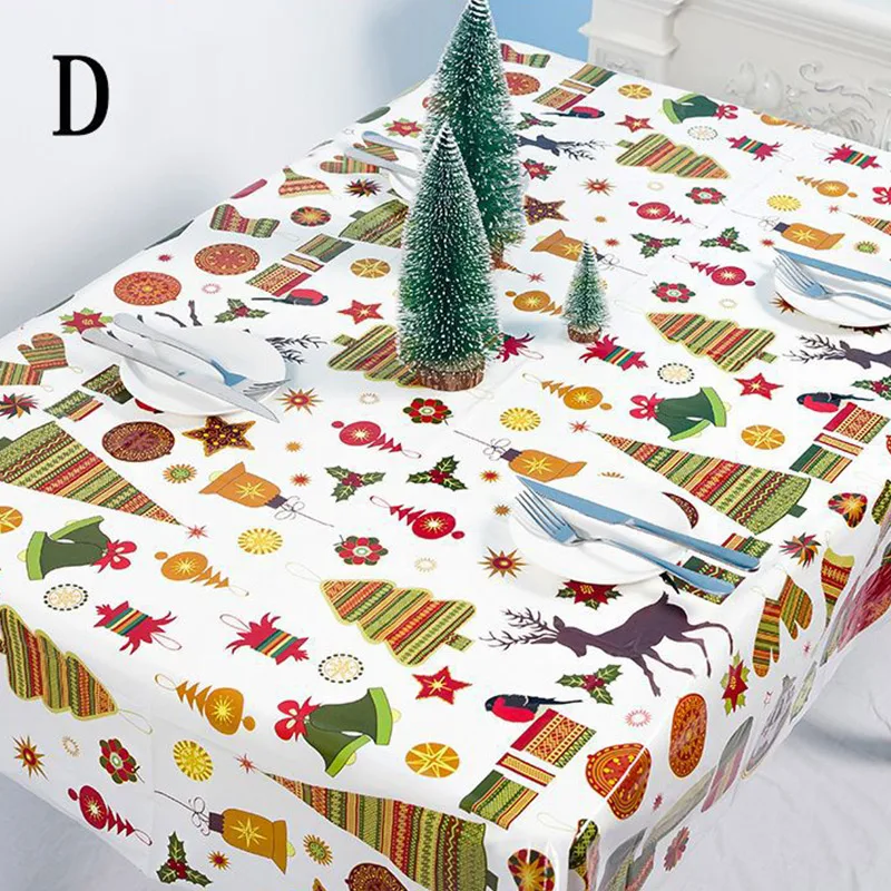 Скатерть со сплошным принтом Рождественская Ткань с рождественским 43 3X70 9 дюйма