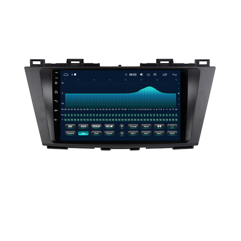 9 &quotAndroid 1 автомобильный DVD видео плеер GPS для Mazda 5 2009 2010 2011 2012 2013 Автомагнитола