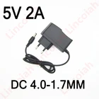 1 шт. 5 V 2A зарядное устройство адаптер питания 5 V вольт DC 4,0*1,7 мм для Android TV Box для Sony PSP 1000 2000 3000 для Xiaomi mibox 3S