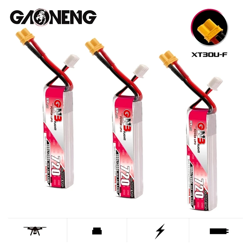 

2/4/6/8/10 шт., литий-полимерные батареи 720 мАч 7,6 В