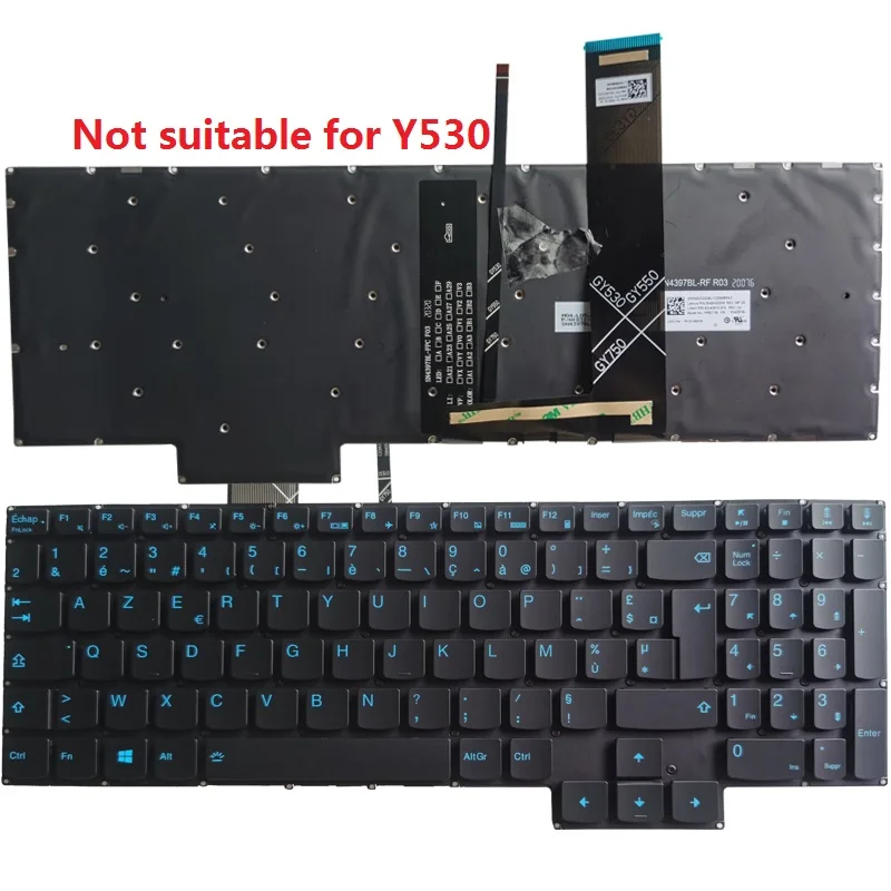 Новая французская/Французская клавиатура для ноутбука Lenovo IdeaPad Gaming 3 15IMH05 15ARH05 15ACH