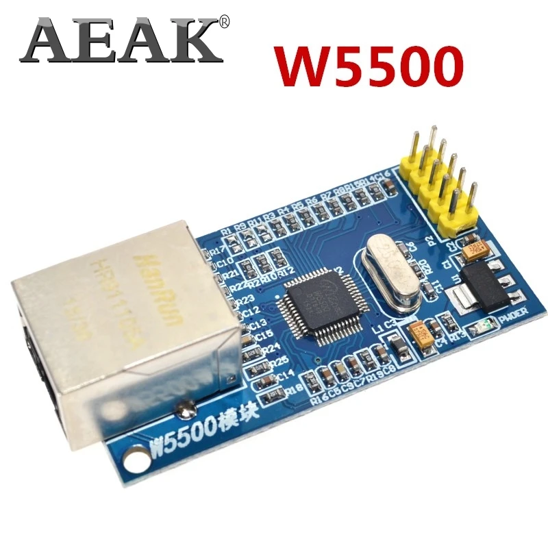 Сетевой модуль AEAK W5500 Ethernet аппаратное обеспечение TCP / IP 51/STM32 программа