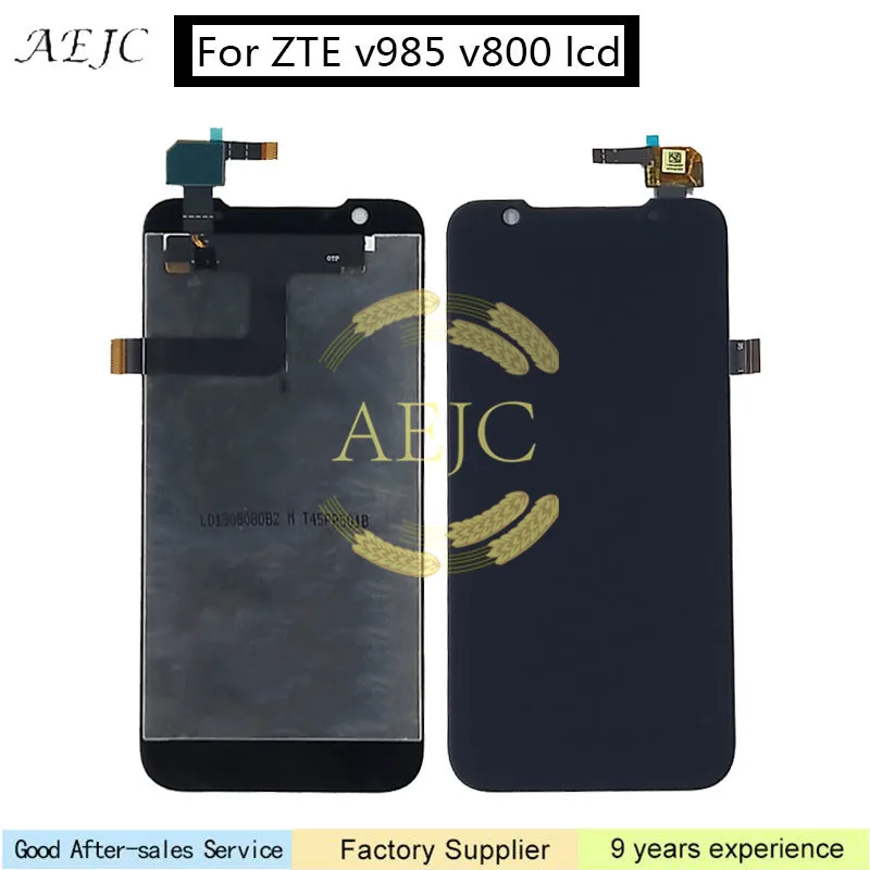 100% протестирован для zte Grand Era V985 U985 ЖК дисплей сенсорный дигитайзер сборка