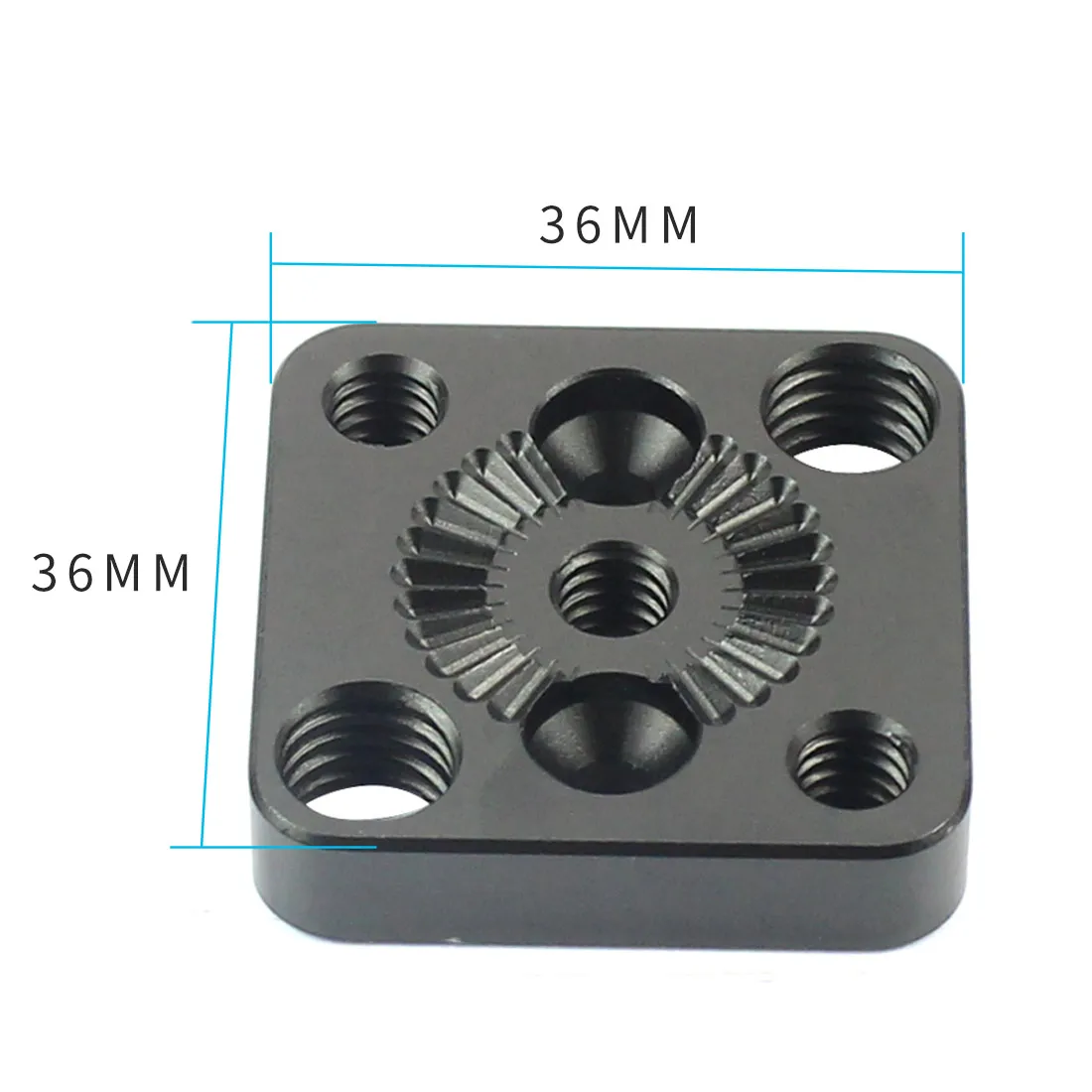 BGNing Quick Release M4 to 3/8 ручка Gimbal внешняя Монтажная пластина для Arri Rosette 1/4 винт