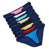 8pcs mens briefs u convex thin ice silk low waist sexy bikini underpants shorts underwear men sexy underwear hot sale pantie