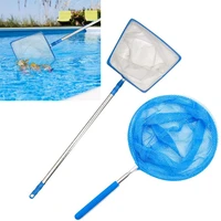 handle leaf skimmer filter cleaning tool swimming pool skimmer net pond leaf mesh clean mesh reusable