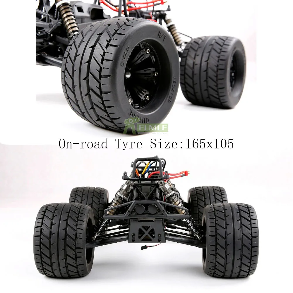 Набор шин для езды по дороге подходит 1/8 HPI Racing Savage XL FLUX Rofun Rovan TORLAND Monster бесщеточный